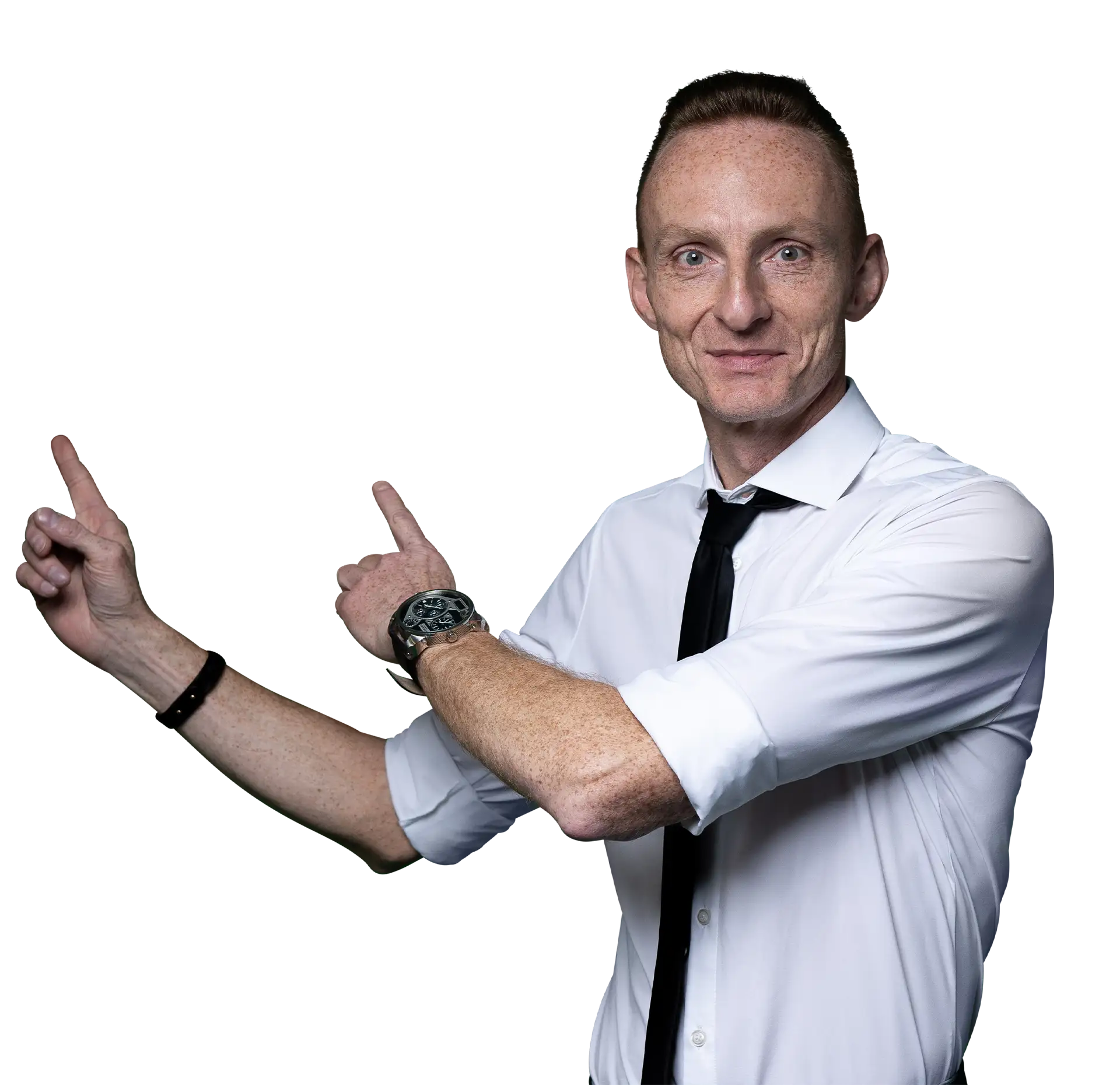 DJ Tom zeigt auf seine Rezensionen