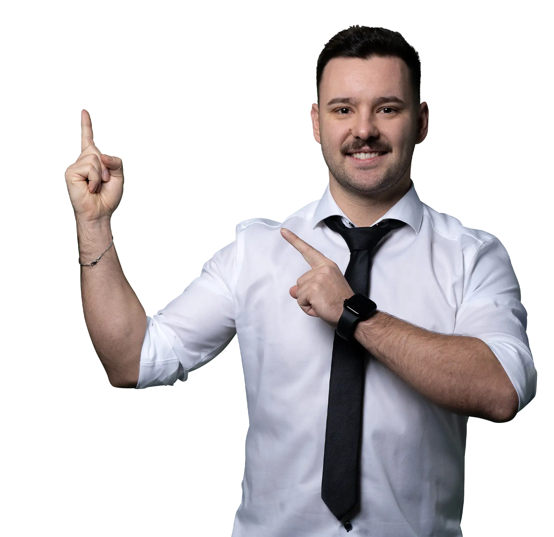 DJ Fabi zeigt auf seine Bewertungen