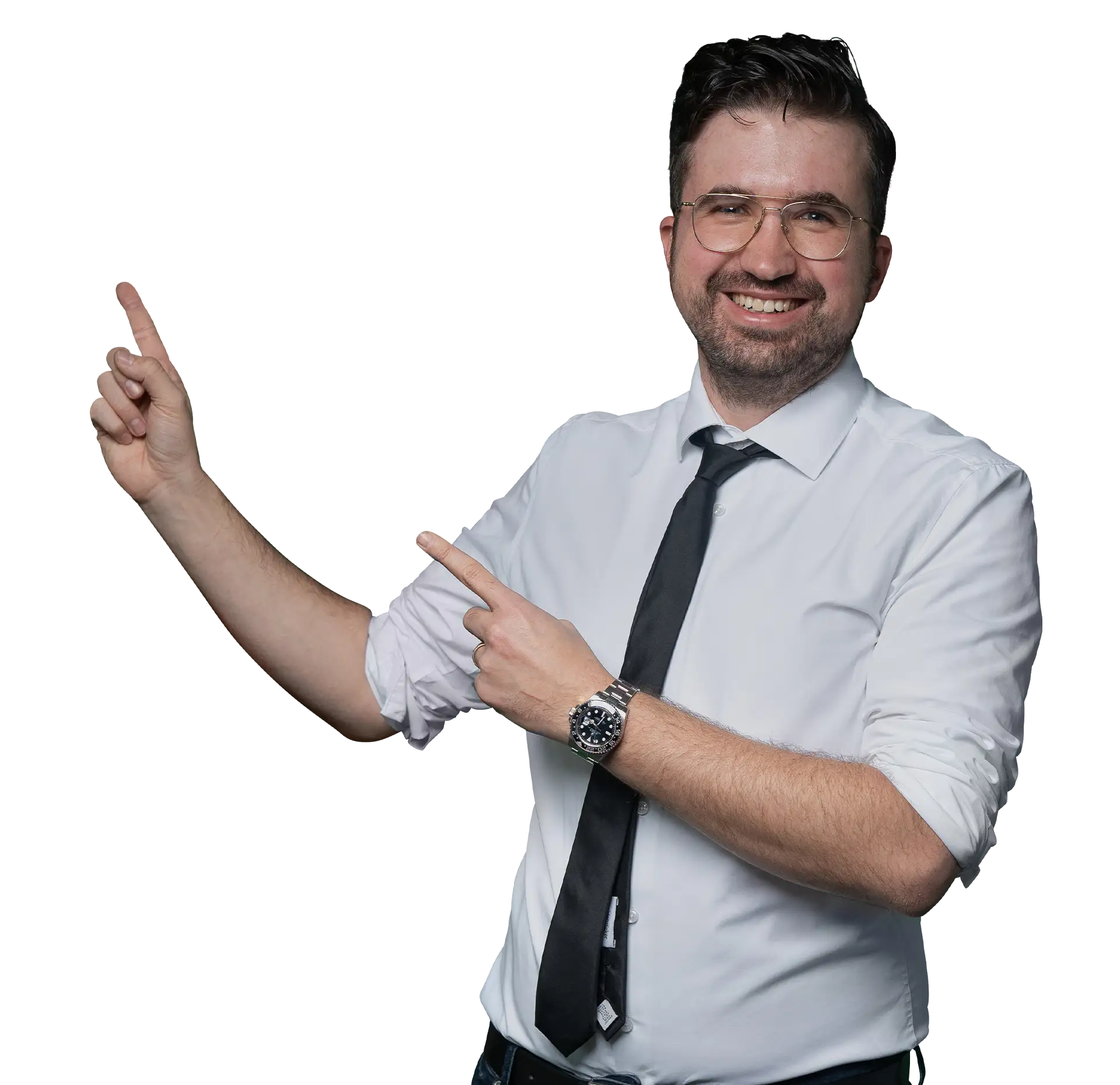 DJ Lucas zeigt auf seine Rezensionen