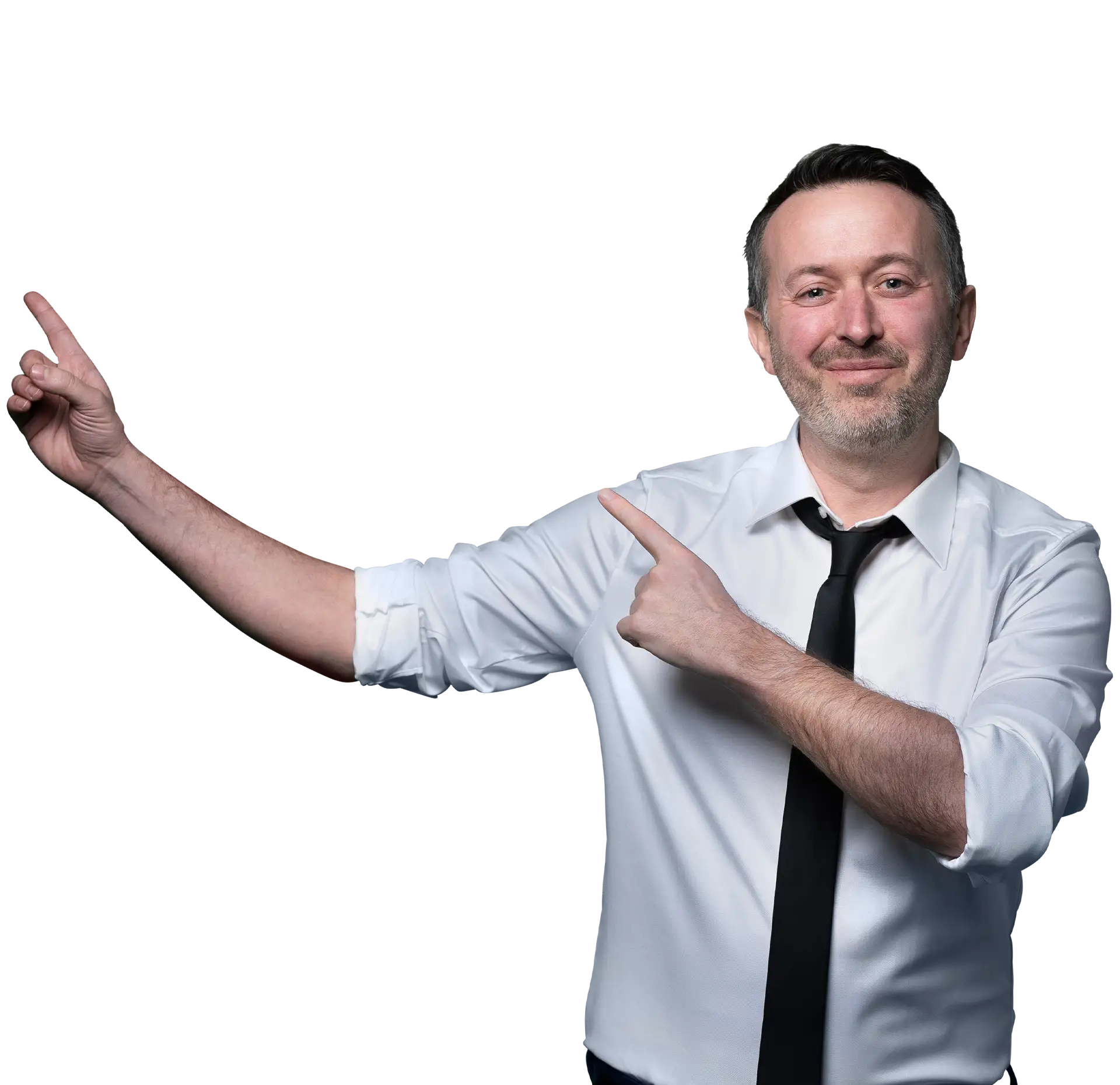 DJ Michael zeigt auf seine Rezensionen